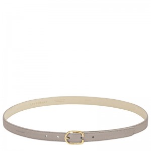 Dark Grey Longchamp Le Foulonné Women Belt | US-867HWATLX