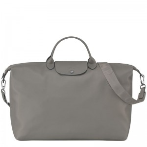 Dark Grey Longchamp Le Pliage Xtra L Men Travel Bag | US-843NLDIYG