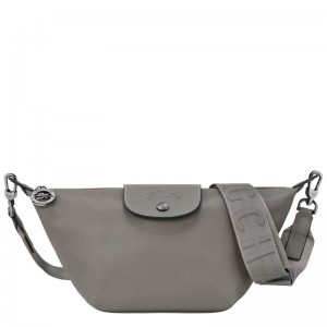 Dark Grey Longchamp Le Pliage Xtra Xs Men Crossbody Bag | US-059DVNCXS