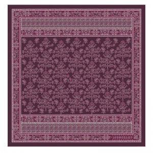 Dark Purple Longchamp Tree Of Life 50 Women Scarf | US-345VFPZSK