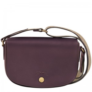 Dark Purple Longchamp Épure S Women Crossbody Bag | US-031ILXOHZ