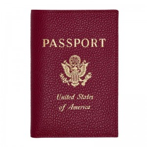 Fuchsia Longchamp Le Foulonné Men Passport Holder | US-879XNYBAI