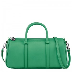 Green Longchamp Daylong M Women Handbag | US-648JVAWBG