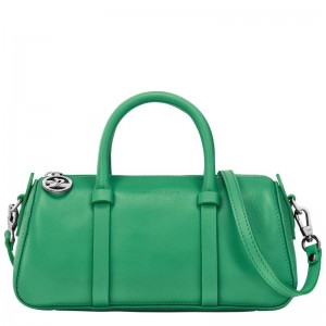 Green Longchamp Daylong S Women Handbag | US-086BXRSKN