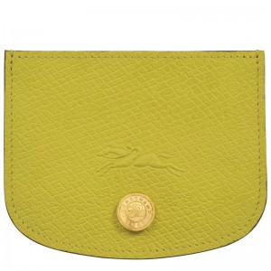 Green Longchamp Épure Men Card Holder | US-678NADPXI