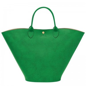 Green Longchamp Épure Xl Women Tote Bag | US-728DPKNTW