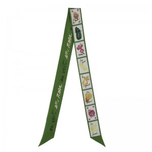 Green / Multicolor Longchamp Pink And Green Women Headband | US-102ISKEUJ