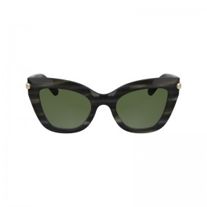 Grey Longchamp Acetate Women Sunglasses | US-746ZRWOFG