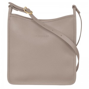 Grey Longchamp Le Foulonné M Women Crossbody Bag | US-409UFJZRB
