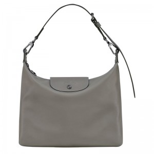 Grey Longchamp Le Pliage Xtra M Women Hobo Bag | US-352QHVIUR
