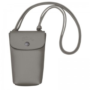 Grey Longchamp Le Pliage Xtra With Leather Lace Women Phone Case | US-876ZSFGYL