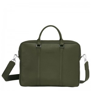 Khaki Longchamp Le Foulonné Xs Women Briefcase | US-051VTIFAR