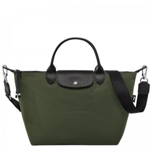 Khaki Longchamp Le Pliage Energy L Men Handbag | US-796ICGMVP
