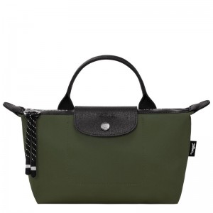 Khaki Longchamp Le Pliage Energy Women Pouch | US-789ZNOTWH