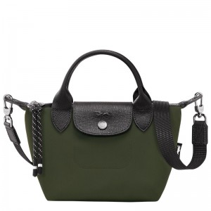 Khaki Longchamp Le Pliage Energy Xs Women Handbag | US-649GHFAQM