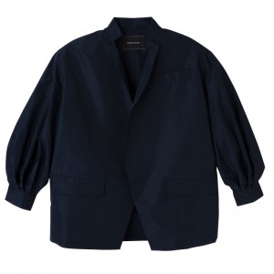Navy Longchamp Kimono Women Jacket | US-931KUGVDA