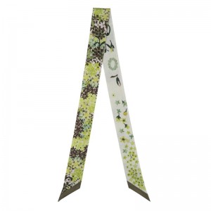 Olive / Multicolor Longchamp Collier De Fleurs Women Headband | US-180THPOIQ