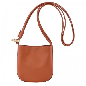 Orange Longchamp Le Roseau S Women Crossbody Bag | US-708EXBJPL