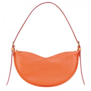 Orange Longchamp Smoothie M Women Crossbody Bag | US-246ACPQRE
