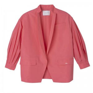Pink Longchamp Kimono Women Jacket | US-709ORNKFA