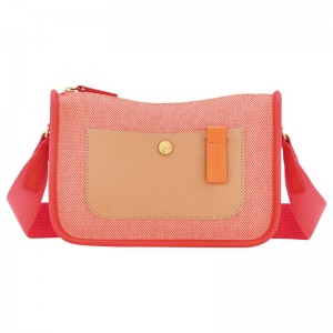 Pink Longchamp Le Foulonné S Women Crossbody Bag | US-891BDFGOS