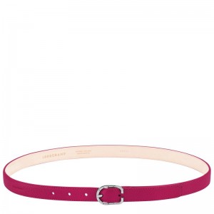 Pink Longchamp Le Foulonné Women Belt | US-085PDEWAL