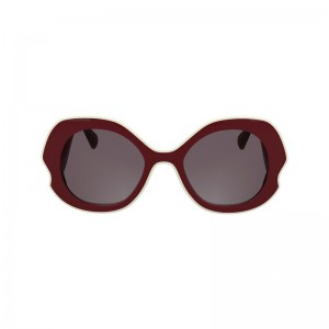 Pink Longchamp Plant Based Resin Women Sunglasses | US-981XWOSZK