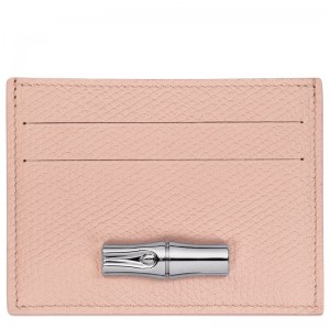 Rose Longchamp Le Roseau Women Card Holder | US-203ZKIYUG