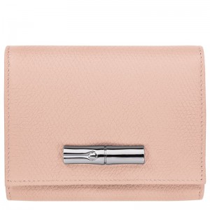 Rose Longchamp Le Roseau Women Wallet | US-042RMNEWS