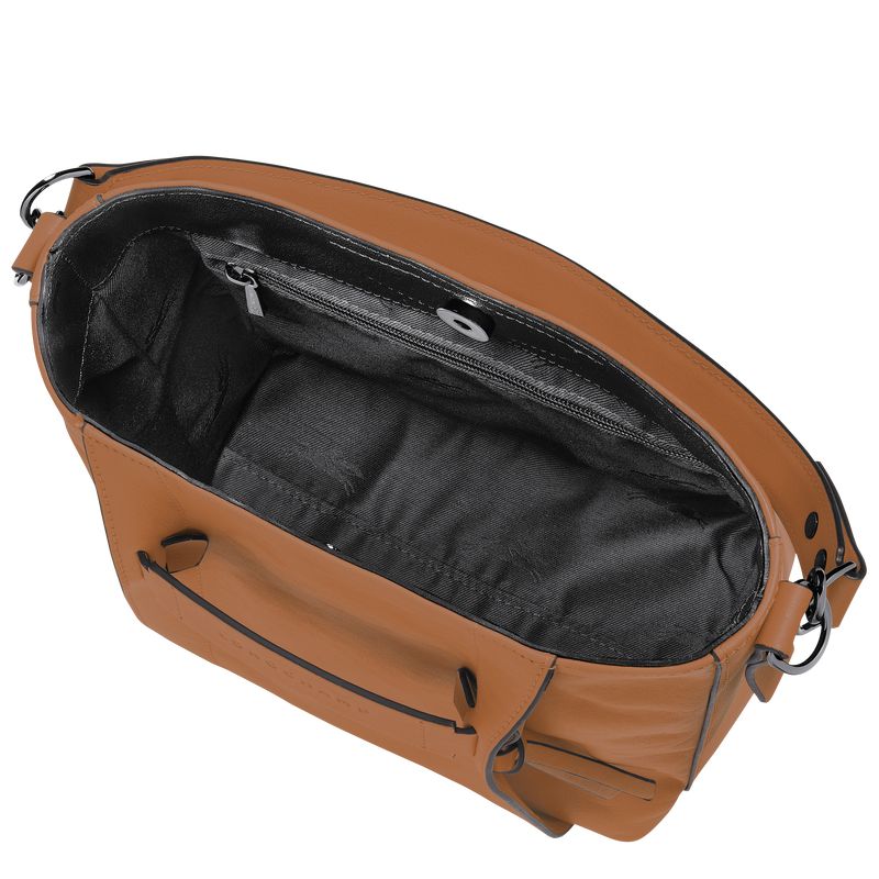 Beige Longchamp 3D S Women Crossbody Bag | US-703AFNDYX