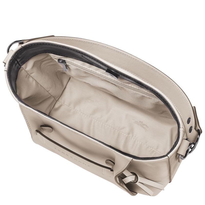 Beige Longchamp 3D S Women Crossbody Bag | US-579KXCWLO