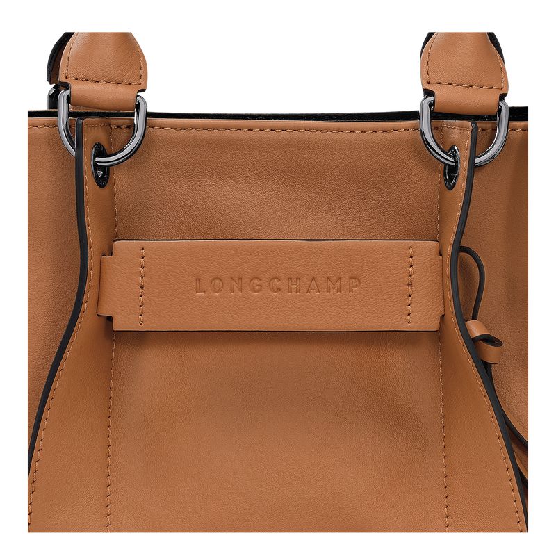 Beige Longchamp 3D S Women Handbag | US-958WFBUNS