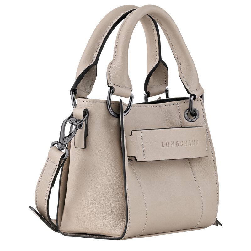 Beige Longchamp 3D Xs Women Handbag | US-815BIFJMG