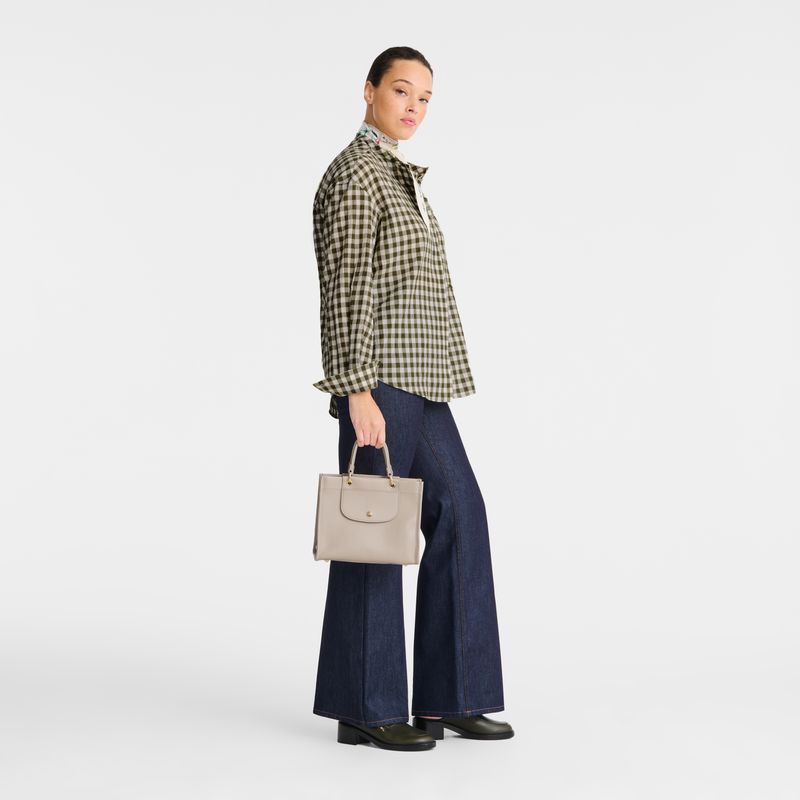 Beige Longchamp Cabas S Women Handbag | US-938PMFCOG
