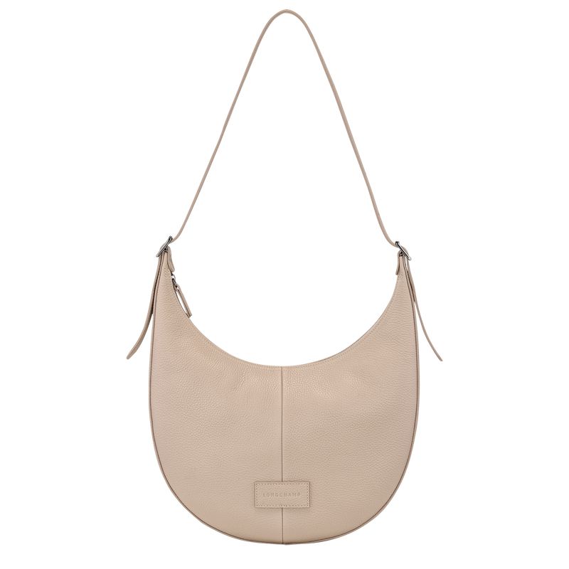 Beige Longchamp Essential L Women Crossbody Bag | US-936HTKCRX