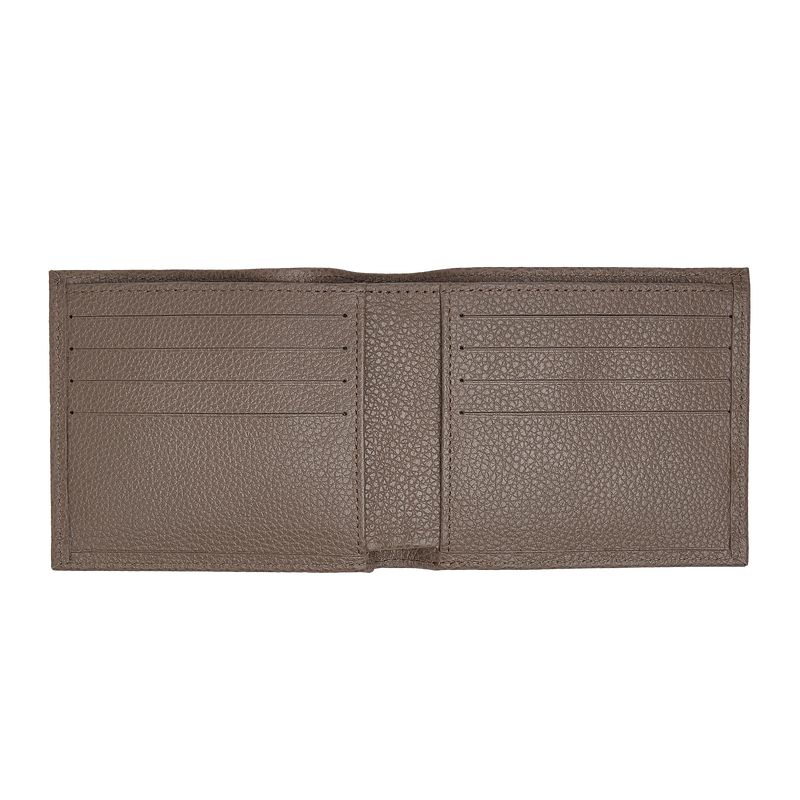 Beige Longchamp Le Foulonné Men Wallet | US-719KRDUIG