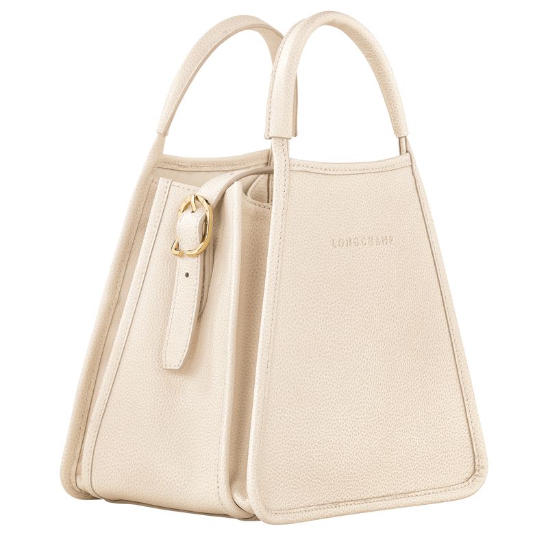 Beige Longchamp Le Foulonné S Women Handbag | US-350MGYDXW
