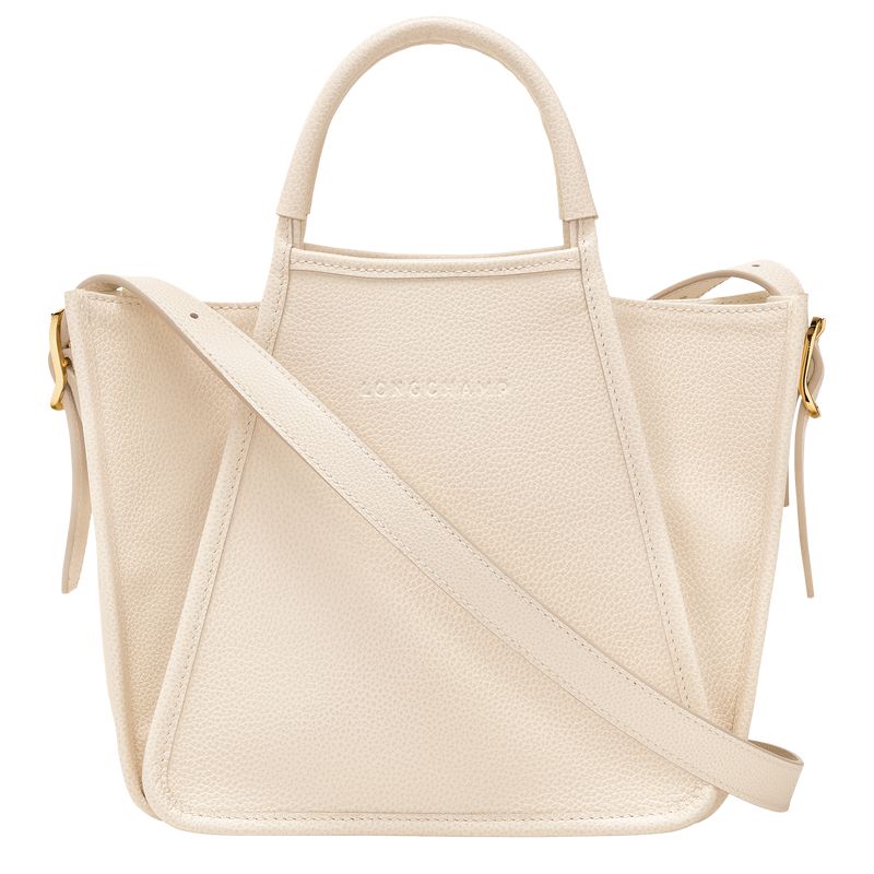 Beige Longchamp Le Foulonné S Women Handbag | US-350MGYDXW