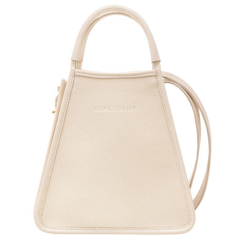 Beige Longchamp Le Foulonné S Women Handbag | US-350MGYDXW