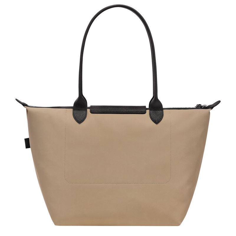Beige Longchamp Le Pliage Energy L Women Tote Bag | US-253LGBUKA