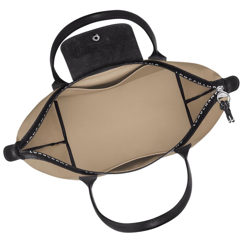 Beige Longchamp Le Pliage Energy L Women Tote Bag | US-253LGBUKA