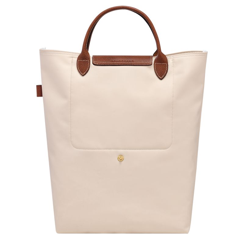 Beige Longchamp Le Pliage Original M Men Tote Bag | US-528QDLRKW