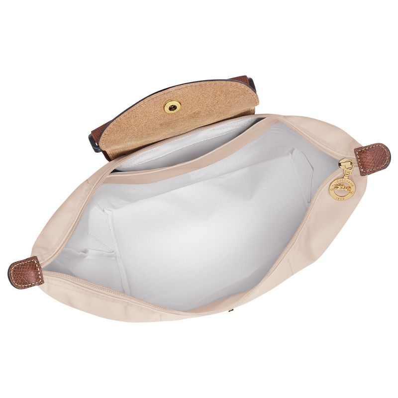 Beige Longchamp Le Pliage Original M Men Backpack | US-395BVXSME