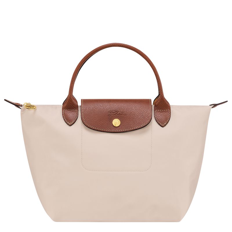 Beige Longchamp Le Pliage Original S Women Handbag | US-695IMFSHE