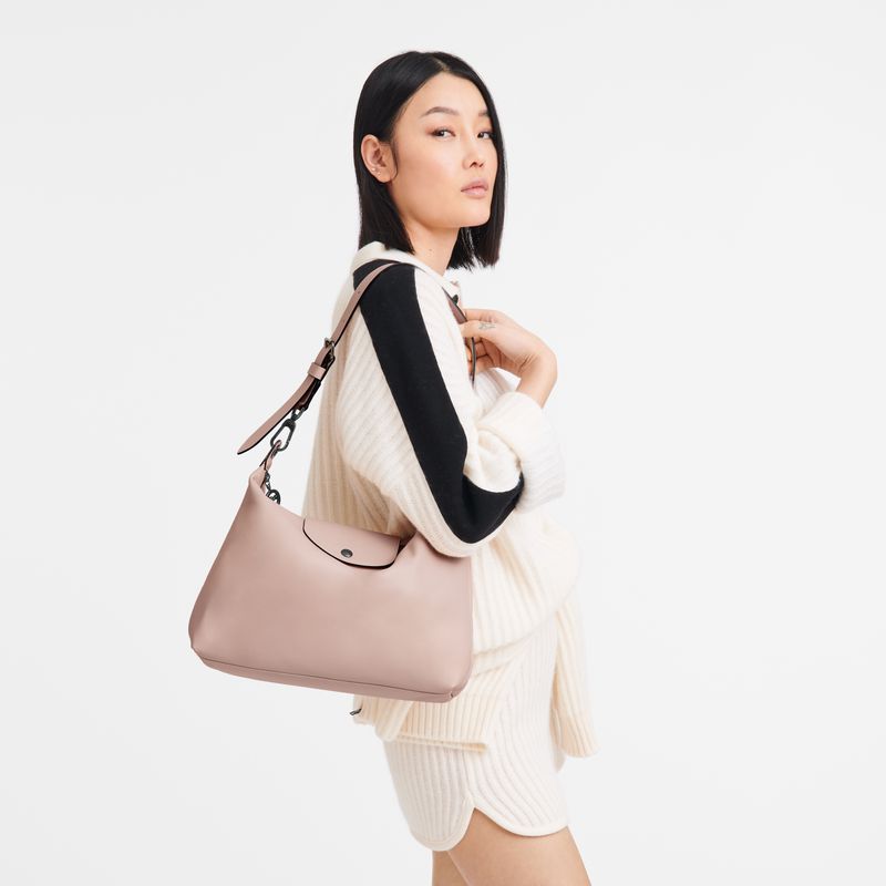 Beige Longchamp Le Pliage Xtra M Women Hobo Bag | US-543EOCWIN