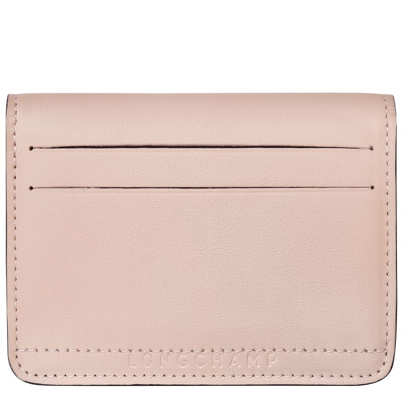 Beige Longchamp Le Pliage Xtra Men Card Holder | US-562KYDUCQ