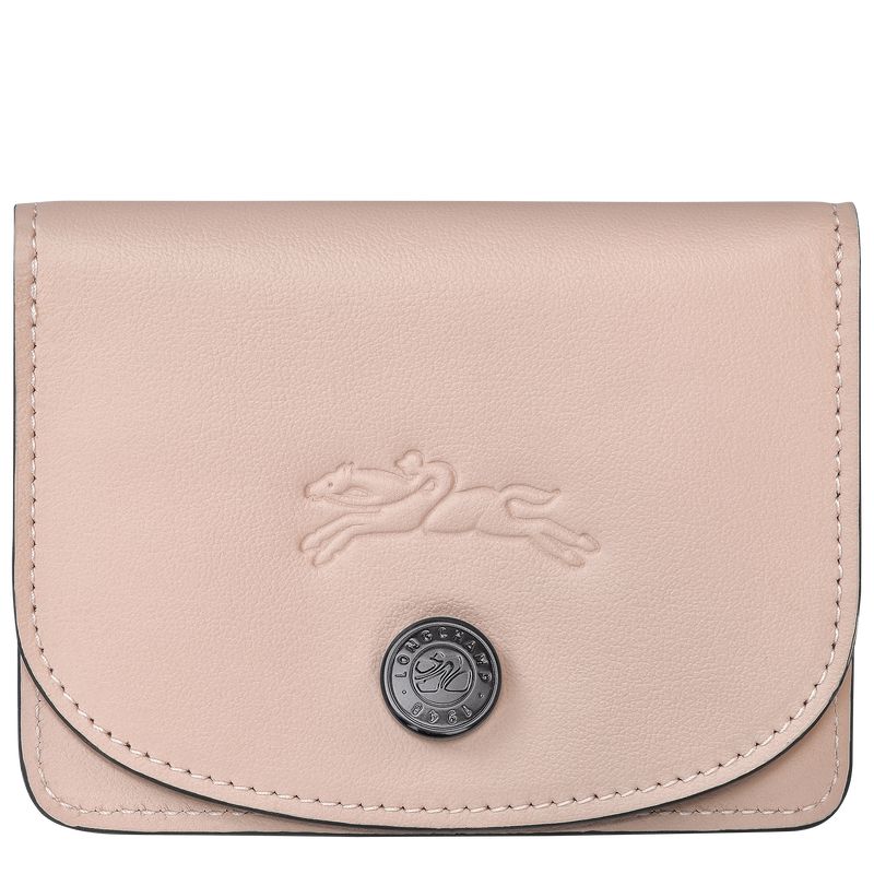 Beige Longchamp Le Pliage Xtra Men Card Holder | US-562KYDUCQ
