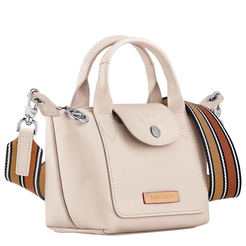 Beige Longchamp Le Pliage Xtra Xs Men Handbag | US-603QUJFIK