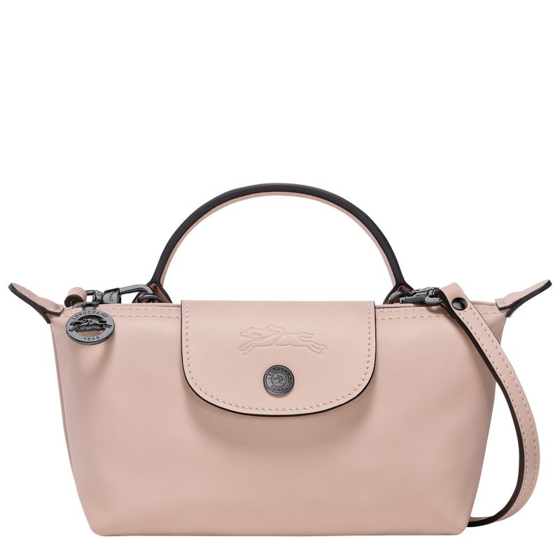 Beige Longchamp Le Pliage Xtra Xs Women Pouch | US-834XWSRZG