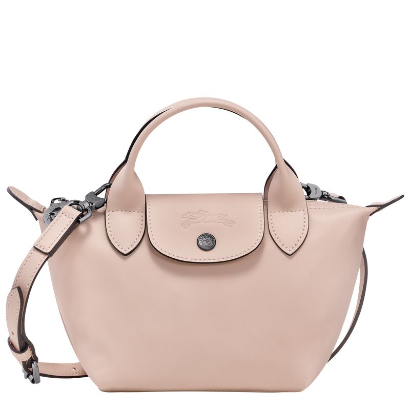 Beige Longchamp Le Pliage Xtra Xs Women Handbag | US-768MFOHNY
